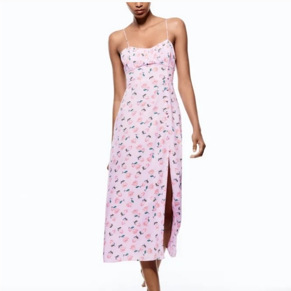 NWT Zara Midi Floral Dress